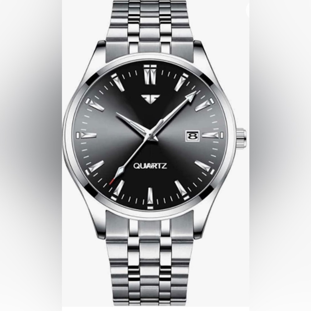 NWT Executive Stainless Steel Men Watch